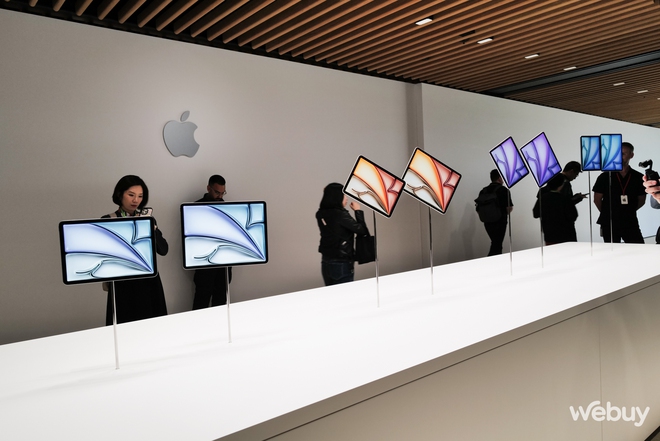 Trực tiếp ngắm nh&igrave;n iPad Air 2024: 2 k&iacute;ch thước để lựa chọn, d&ugrave;ng được b&uacute;t Apple Pencil Pro - Ảnh 9.