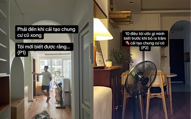 Kinh nghiệm hay khi cải tạo chung cư cũ của gia đ&igrave;nh ở H&agrave; Nội, bổ &iacute;ch cho ai c&oacute; nhu cầu cải tạo nh&agrave; - Ảnh 1.