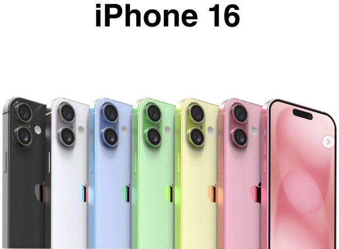 Ngắm trọn bộ màu sắc cực đẹp của iPhone 16, nhìn là mê! - Ảnh 1.