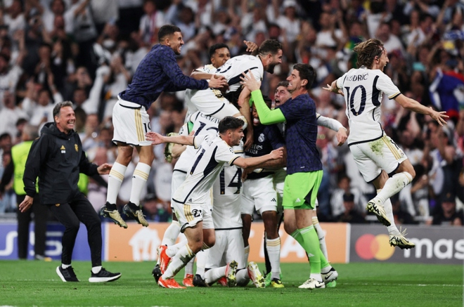 Ngược dòng thần thánh, Real Madrid vào chung kết Cúp C1 châu Âu 2023/2024 - Ảnh 1.