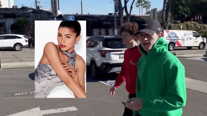 Zendaya was so "slay" at Met Gala 2024, her boyfriend Tom Holland immediately had a passionate action that excited more than 8 million people - Photo 6.