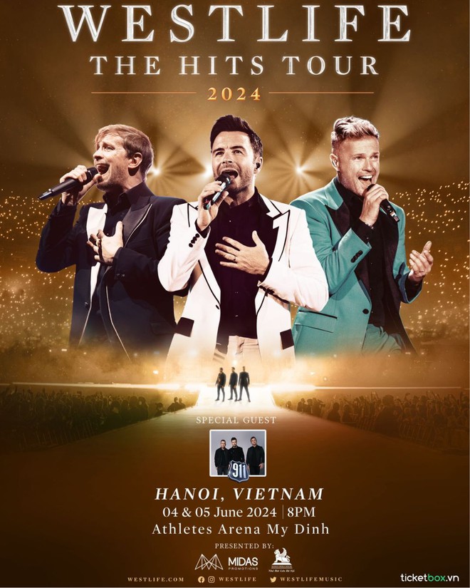 HOT: Westlife thông báo trở lại Việt Nam với 2 đêm diễn tại Hà Nội, mời luôn cả 911 làm khách mời đặc biệt! - Ảnh 1.