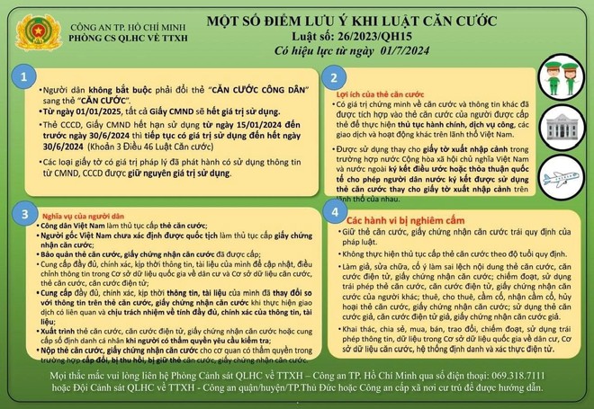 4 lưu ý quan trọng mới nhất về Thẻ Căn cước mà người dân cần biết - Ảnh 2.