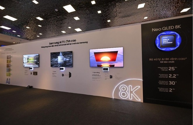 Samsung tr&igrave;nh diễn loạt TV cao cấp thế hệ mới tại Việt Nam: AI l&agrave; điểm nhấn, gi&aacute; thấp nhất 38 triệu đồng - Ảnh 2.