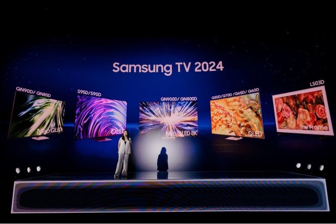 Samsung trình diễn loạt TV cao cấp thế hệ mới tại Việt Nam: AI là điểm nhấn, giá thấp nhất 38 triệu đồng - Ảnh 1.