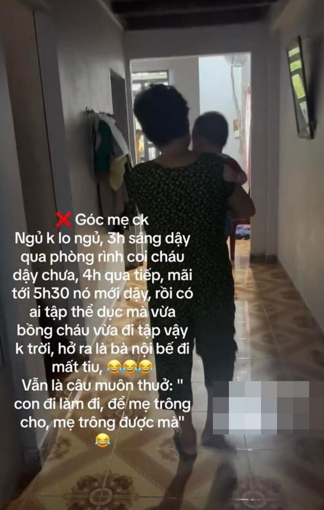 B&agrave; nội quan t&acirc;m miếng ăn giấc ngủ cho ch&aacute;u nh&igrave;n v&agrave;o thật hạnh ph&uacute;c, mẹ bỉm lại cảm thấy qu&aacute; ngột ngạt, b&iacute; b&aacute;ch - Ảnh 2.