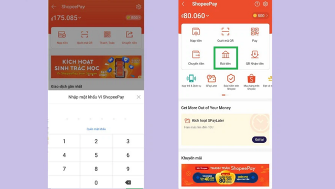 Cách rút tiền từ ShopeePay về tài khoản ngân hàng - Ảnh 3.