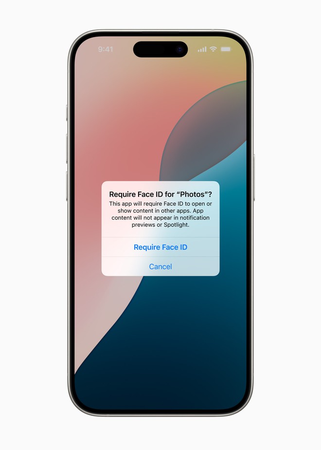 iOS 18 chính thức ra mắt, nhiều tính năng đột phá: Khoá ứng dụng bằng FaceID, tuỳ biến màn hình thoải mái, gửi tin nhắn vệ tinh - Ảnh 14.