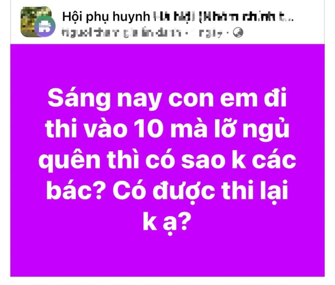 Vừa xong kỳ thi vào lớp 10, bà mẹ Hà Nội hỏi 1 câu vô tư hết phần thiên hạ: Chị nói đùa hay thật? - Ảnh 1.