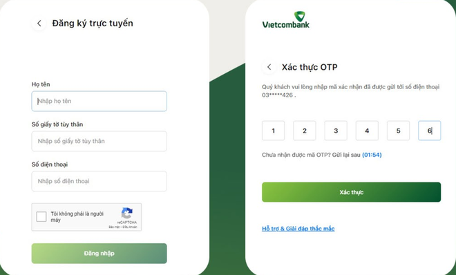 Hướng dẫn chi tiết cách đăng ký mua vàng miếng online trên website Vietcombank - Ảnh 3.