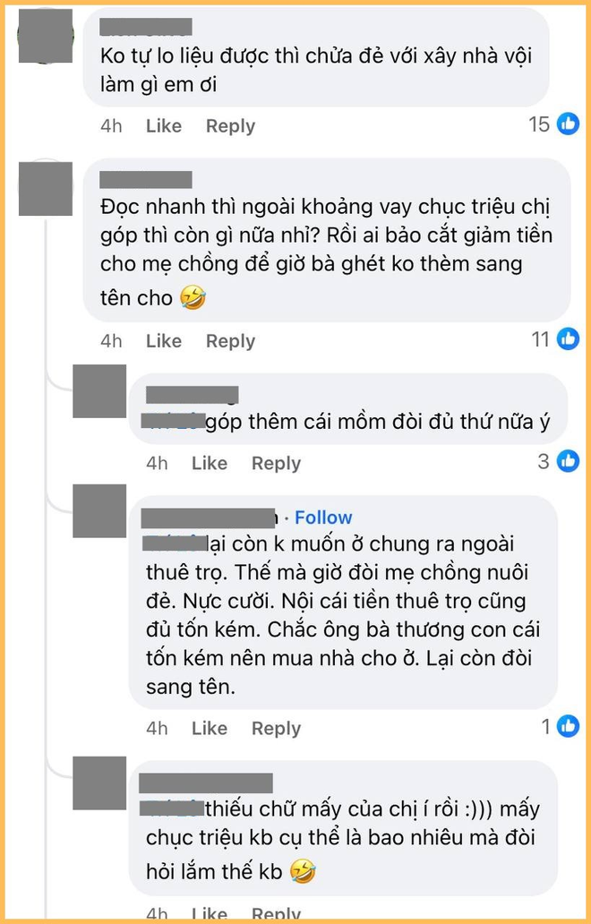 Bố mẹ chi tiền tỷ cho đi du học, mua sẵn nhà cho ở nhưng lại nghe lời vợ “cắt” tiền biếu bố mẹ hàng tháng: Làm con vậy mà coi được? - Ảnh 5.