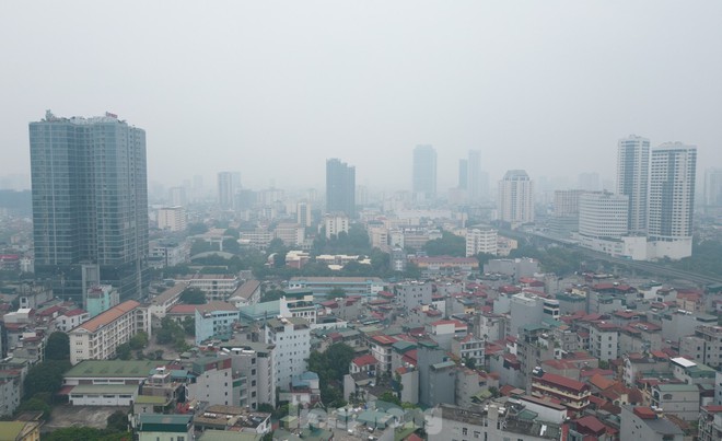 H&agrave; Nội m&ugrave; mịt, chất lượng kh&ocirc;ng kh&iacute; xấu - Ảnh 6.
