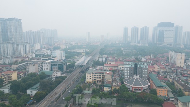 H&agrave; Nội m&ugrave; mịt, chất lượng kh&ocirc;ng kh&iacute; xấu - Ảnh 10.
