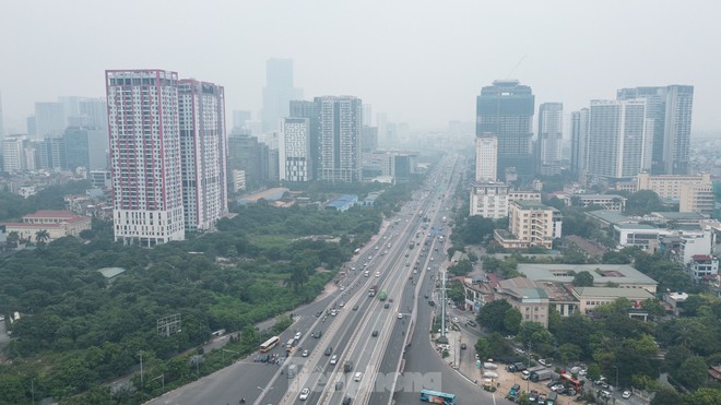 H&agrave; Nội m&ugrave; mịt, chất lượng kh&ocirc;ng kh&iacute; xấu - Ảnh 9.