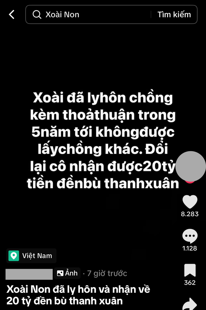 Xemesis làm rõ tin đồn Xoài Non nhận 20 tỷ thỏa thuận ly hôn, 5 năm tới không được lấy chồng - Ảnh 2.