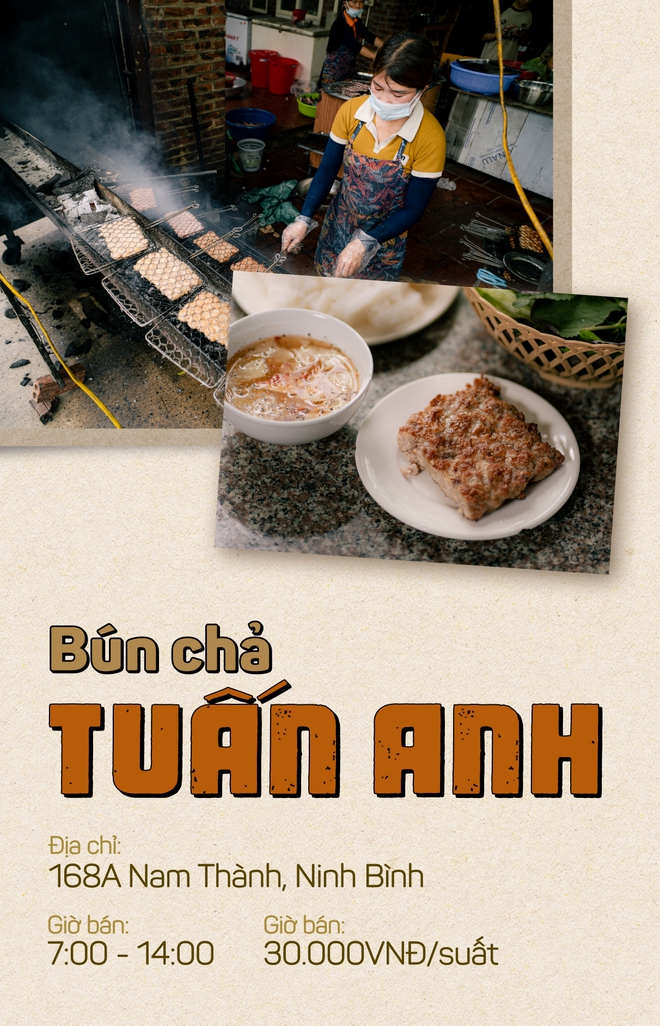 Ăn gì ở Ninh Bình? Ghé hàng miến lươn nức tiếng tuổi đời hơn nửa thế kỷ, thưởng thức bún chả vuông tại quán ngày bán sương sương 700 suất - Ảnh 14.