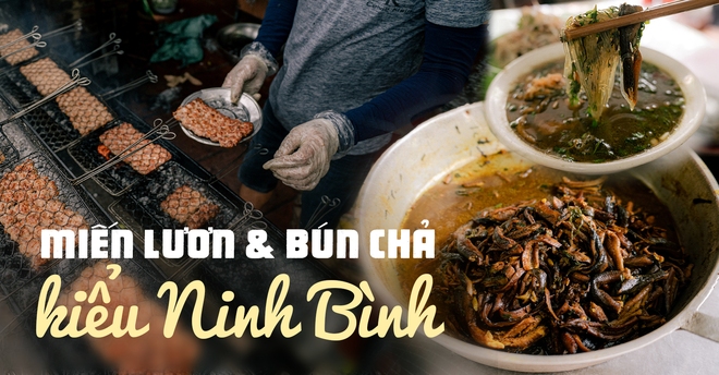 Ăn gì ở Ninh Bình? Ghé hàng miến lươn nức tiếng tuổi đời hơn nửa thế kỷ, thưởng thức bún chả vuông tại quán ngày bán "sương sương" 700 suất