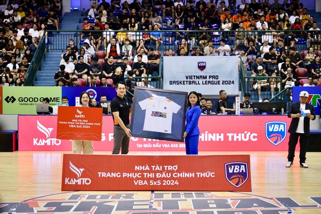 Kamito chính thức trở thành nhà tài trợ trang phục VBA 2024 - Ảnh 1.