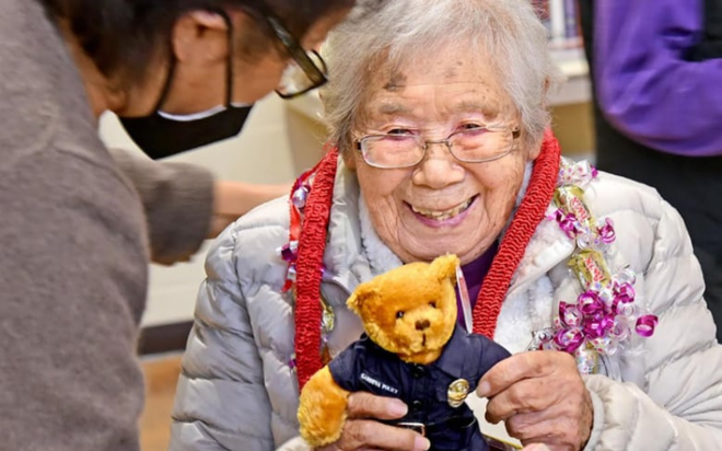 Cụ bà Nhật Bản 110 tuổi tiết lộ bí quyết sống khỏe và một món ăn không thể thiếu - Ảnh 3.