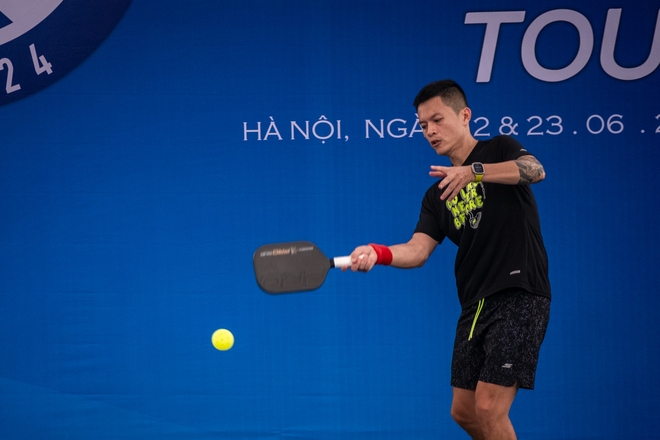 Nhà vô địch châu Á Nguyễn Anh Thắng và đồng đội tiến sâu tại giải Pickleball lớn nhất Việt Nam - Ảnh 2.