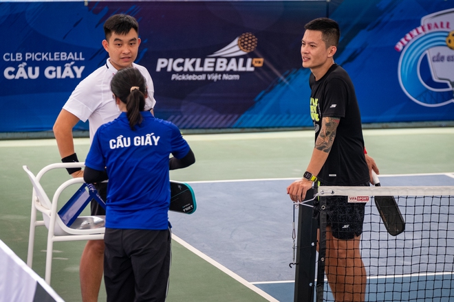 Nhà vô địch châu Á Nguyễn Anh Thắng và đồng đội tiến sâu tại giải Pickleball lớn nhất Việt Nam - Ảnh 4.