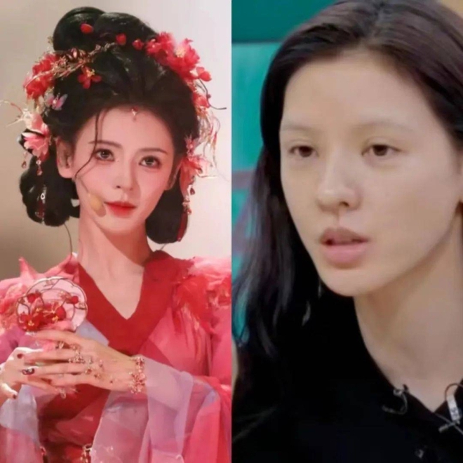 Wenn es chinesischen Schönheiten an schimmerndem Make-up mangelt: Manche lassen sich die Augenbrauen wegblasen, manche wundern sich über ihr einzigartiges Aussehen – Foto 10.