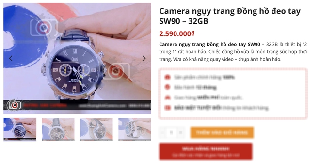 Đồng hồ giả camera quay lén Châu Bùi được bán tràn lan, nhận diện những mẫu đồng hồ phải đặc biệt cảnh giác! - Ảnh 4.