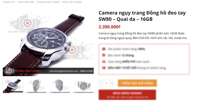 Đồng hồ giả camera quay lén Châu Bùi được bán tràn lan, nhận diện những mẫu đồng hồ phải đặc biệt cảnh giác! - Ảnh 5.