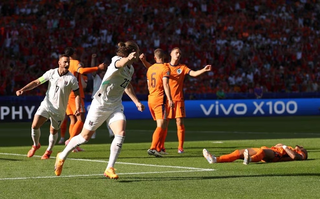 Kết quả EURO 2024: Áo thắng Hà Lan sau màn rượt đuổi tỷ số nghẹt thở - Ảnh 1.