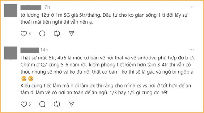 Lương 20 triệu mà thuê nhà hết gần 6,5 triệu: 1 năm tốn 80 triệu chỉ để “có chỗ ngủ” liệu có hoang phí quá không? - Ảnh 6.