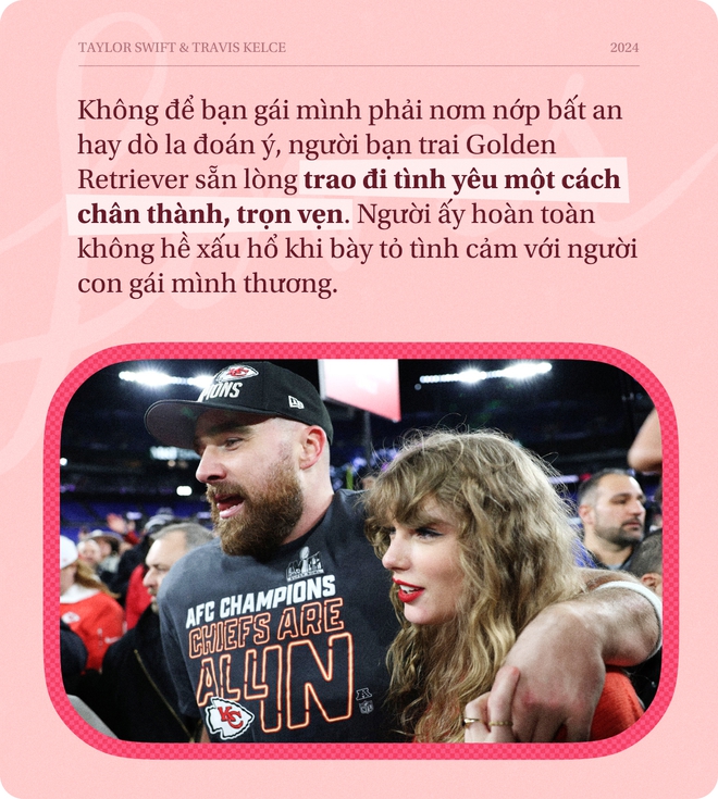 Mong cho cô gái nào cũng giống Taylor Swift, tìm được Travis Kelce của riêng mình! - Ảnh 2.