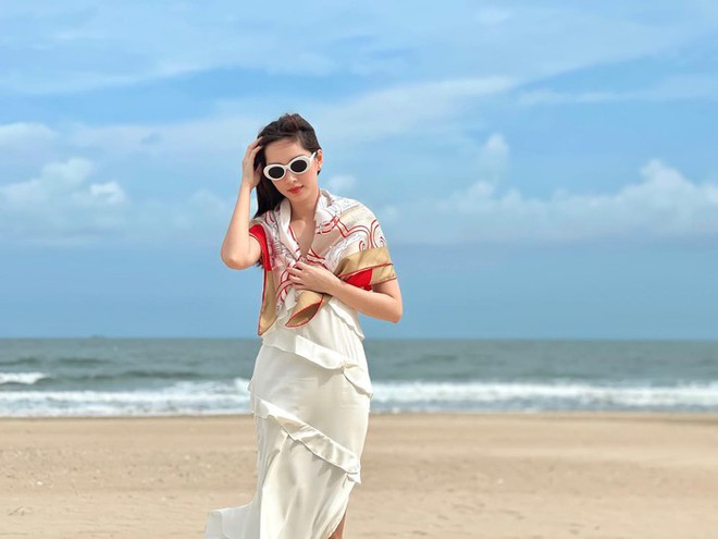 Hoa hậu Thu Thảo gợi ý 10 cách mặc đồ sáng màu, áp dụng đi du lịch càng đẹp - Ảnh 7.