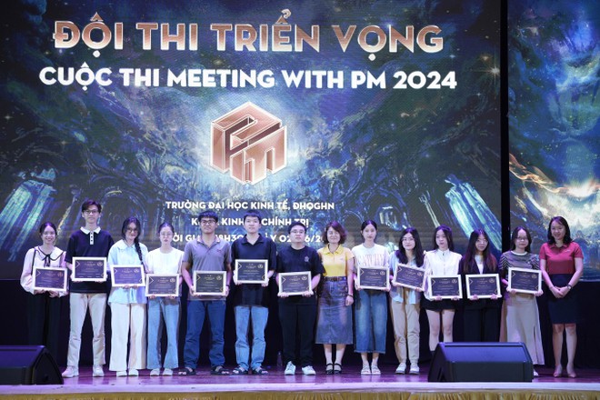 Chung kết Meeting with PM 2024: Khi c&aacute;c bạn trẻ h&oacute;a th&acirc;n th&agrave;nh nh&agrave; kinh tế - Ảnh 8.