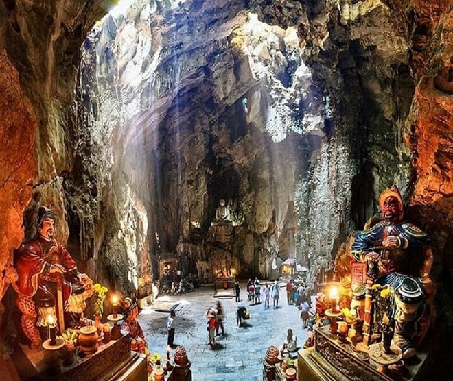 Độc đáo quần thể danh thắng núi đá ở Đà Nẵng - Ảnh 3.