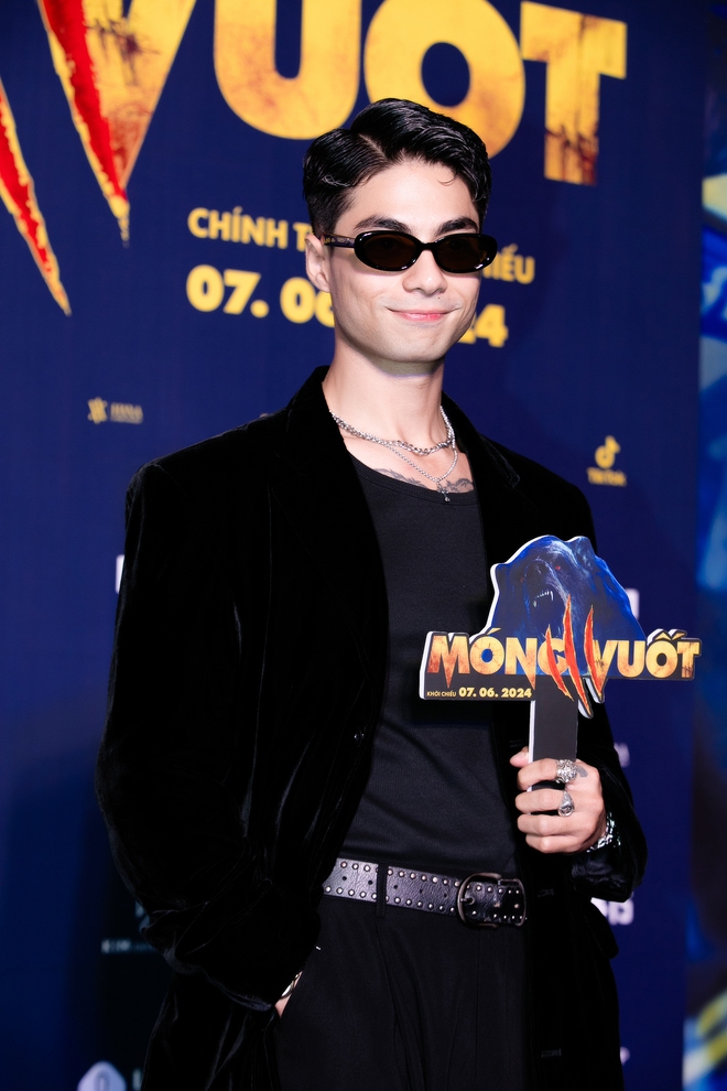 DJ Mie xinh như công chúa, ủng hộ tình cũ Hồng Thanh ra mắt phim Móng Vuốt - Ảnh 4.