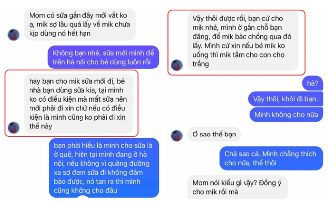 Mẹ trẻ đi xin sữa như order cao lương mỹ vị: Đòi sữa mới chê sữa cũ, lấy sữa mẹ tắm cho con và cái kết không ai bênh nổi - Ảnh 2.