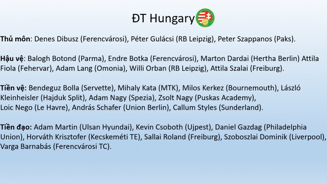 Danh s&aacute;ch cầu thủ CH&Iacute;NH THỨC 24 đội tuyển dự EURO 2024 - Ảnh 14.