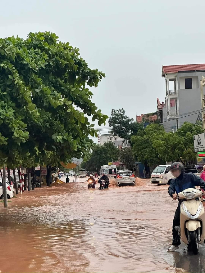 Mưa lớn kéo dài, nhiều khu vực ở Quảng Ninh, Hải Phòng ngập sâu - Ảnh 8.