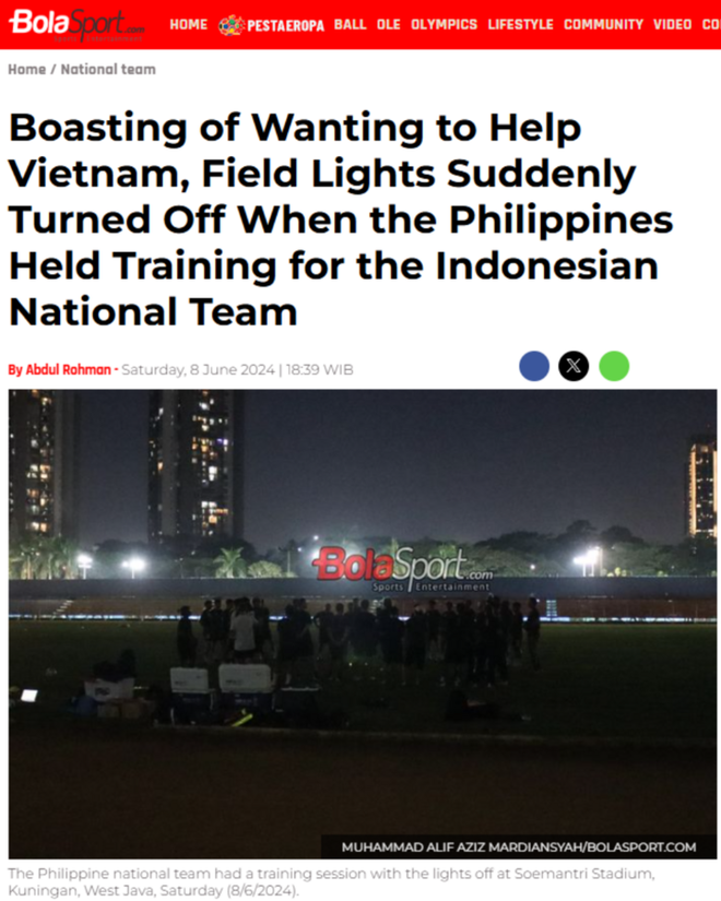 HLV Philippines bất bình, tố truyền thông Indonesia bịa chuyện - Ảnh 1.