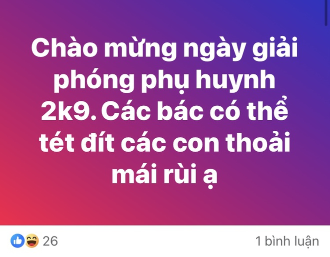 2 câu phụ huynh Hà Nội đăng lên MXH nhiều nhất hôm nay: Một đằng vui mừng, hớn hở, một đằng lo lắng, bất an - Ảnh 2.