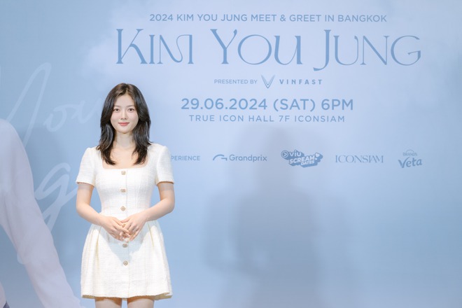 Em gái quốc dân Kim Yoo Jung tổ chức fanmeeting hợp tác cùng Vinfast, sắp hé lộ vai trò đặc biệt? - Ảnh 4.