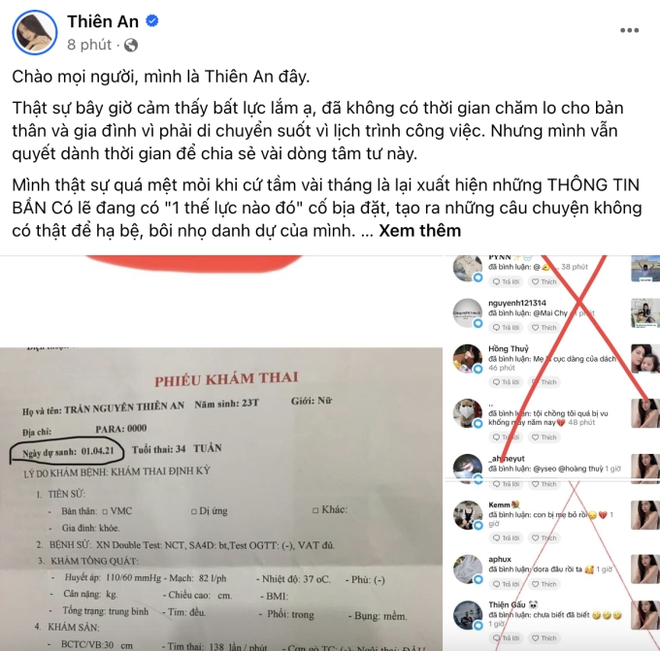 Phản hồi từ người đàn ông bị ghép ảnh với bé Sol - con gái Thiên An để so điểm giống nhau - Ảnh 1.