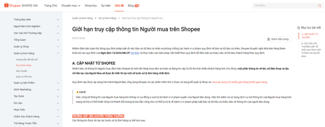 Shopee ẩn thông tin người mua, chính sách bị cho là tiếp tay cho vấn nạn hoàn hàng: Sàn lên tiếng!- Ảnh 1.