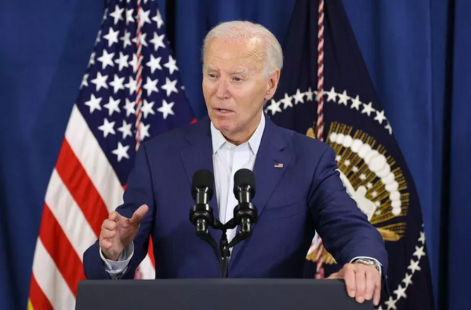 Tổng thống Biden họp báo khẩn, lên tiếng vụ ông Trump bị bắn - Ảnh 1.