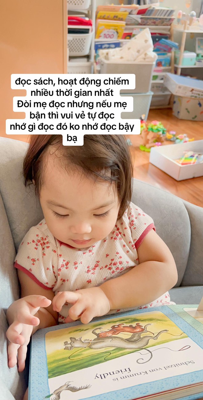 Mẹ khoe Con 2,5 tuổi không thèm xem tivi, hội chị em chẳng tin cho đến khi xem lịch trình này, đúng là quá nể! - Ảnh 13.