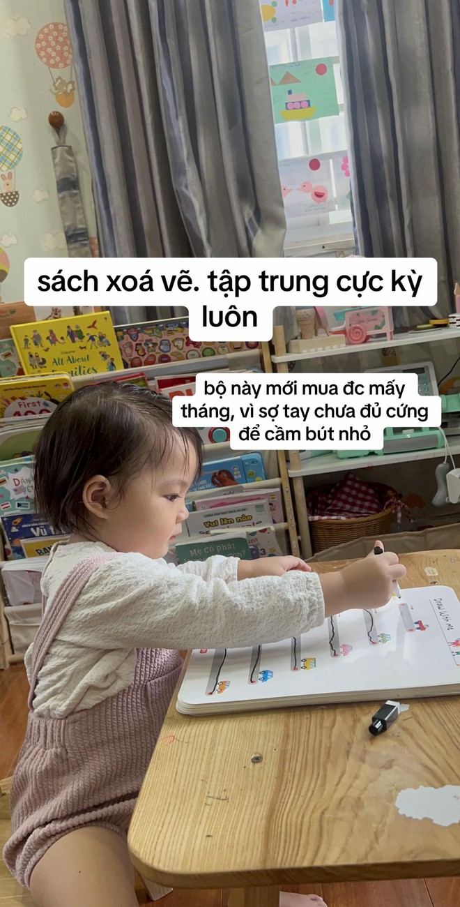 Mẹ khoe Con 2,5 tuổi không thèm xem tivi, hội chị em chẳng tin cho đến khi xem lịch trình này, đúng là quá nể! - Ảnh 9.