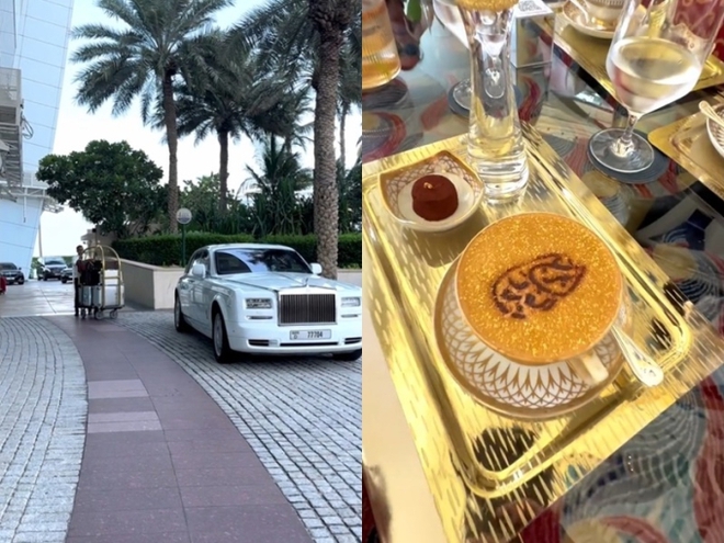 Chị đẹp review phòng Tổng thống khách sạn 7 sao ở Dubai giá 300 triệu mỗi đêm, chuyến đi gia đình 5 ngày sương sương 1,2 tỷ đồng! - Ảnh 6.