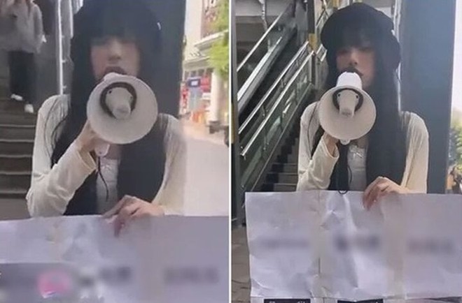 Bị xâm hại tình dục, hot girl đứng giữa đường livestream đòi công lý - Ảnh 1.