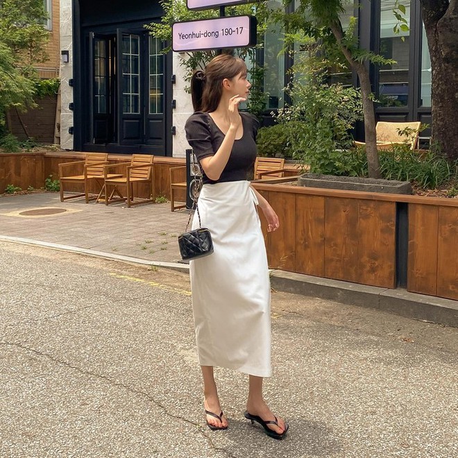 Der Trend zu bunten Röcken und 10 jugendliche Möglichkeiten, Outfits vom Büro bis zur Straße zu kombinieren – Foto 5.