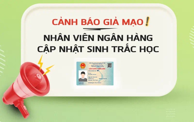 VietcomBank cảnh báo tình trạng mạo danh nhân viên ngân hàng hỗ trợ cài đặt sinh trắc học - Ảnh 2.
